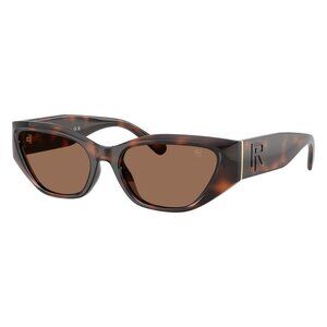 New RALPH LAUREN Havana Square RL8231U 6241/73 Sunglasses Women